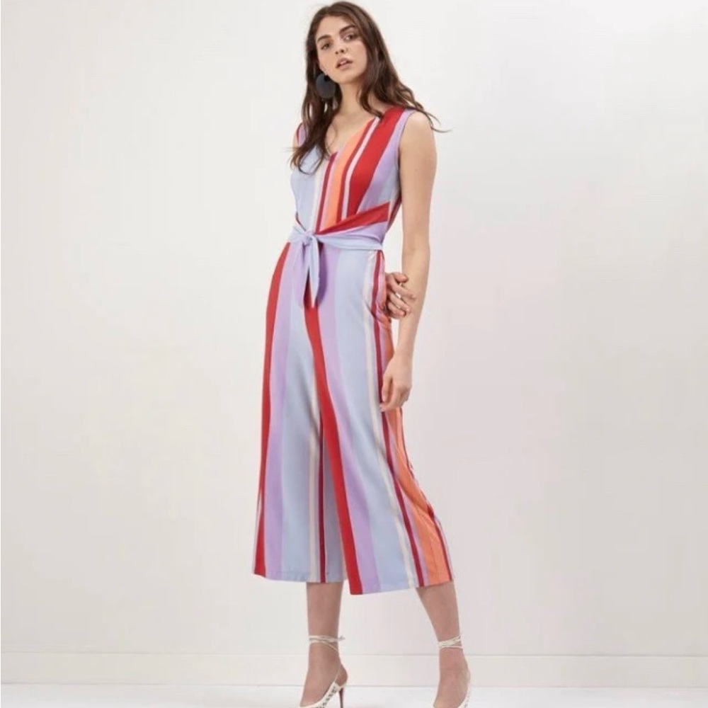 Donna Morgan Cropped Jumpsuit